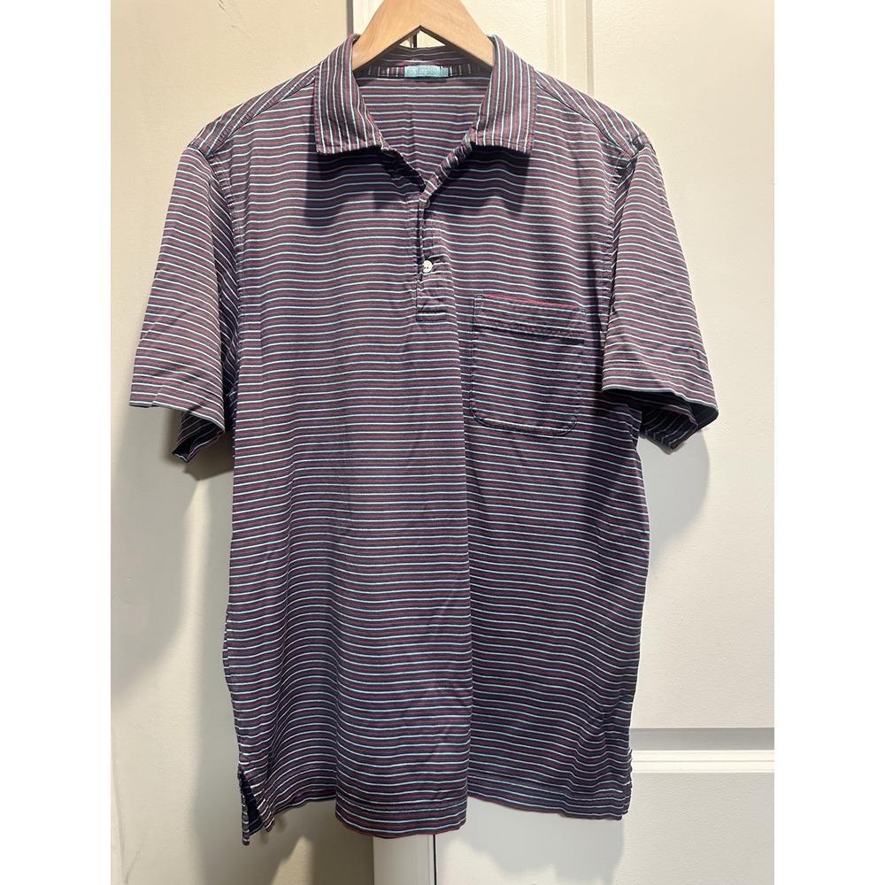 J. McLaughlin Callahan Cotton Polo Large